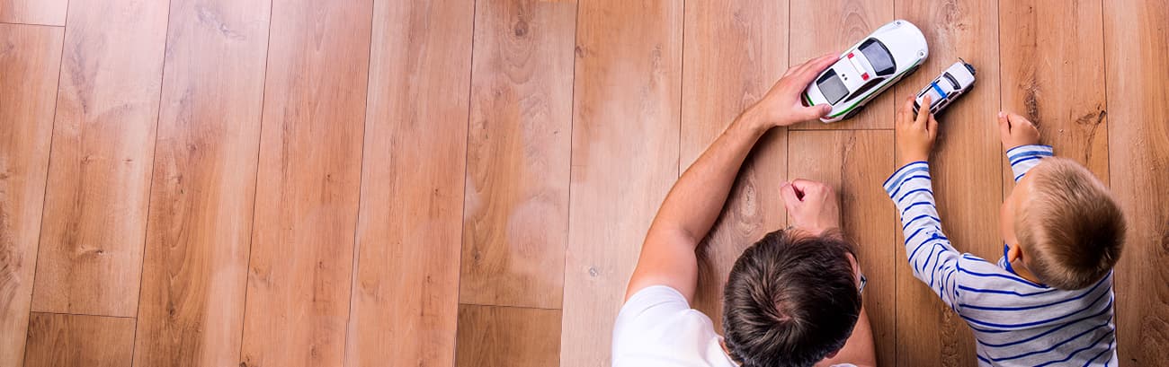 Professional hardwood cleaning