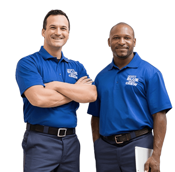 Professional air duct cleaning technicians